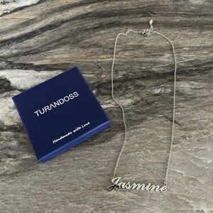 Silver Jasmine Necklace